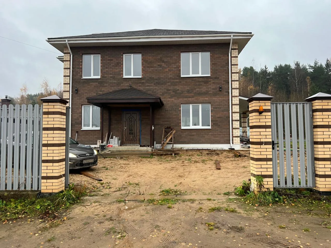 Фасад готового проекта