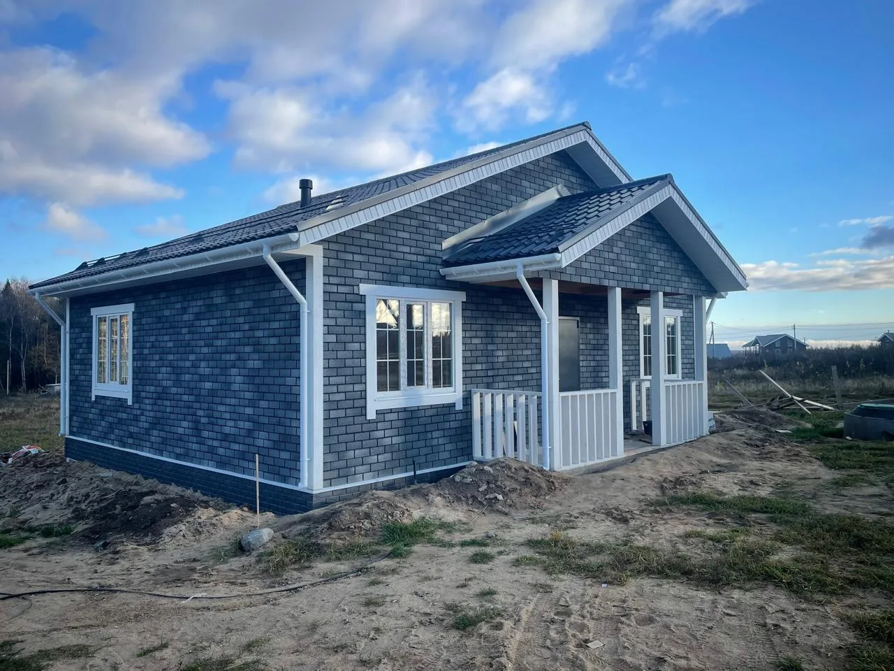 Фасад готового проекта