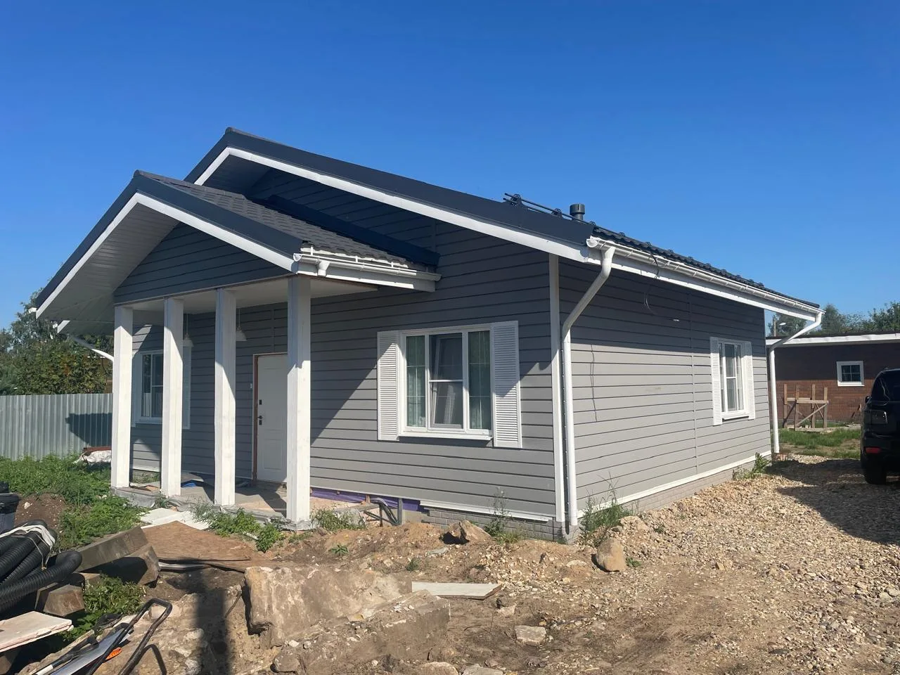 Фасад готового проекта