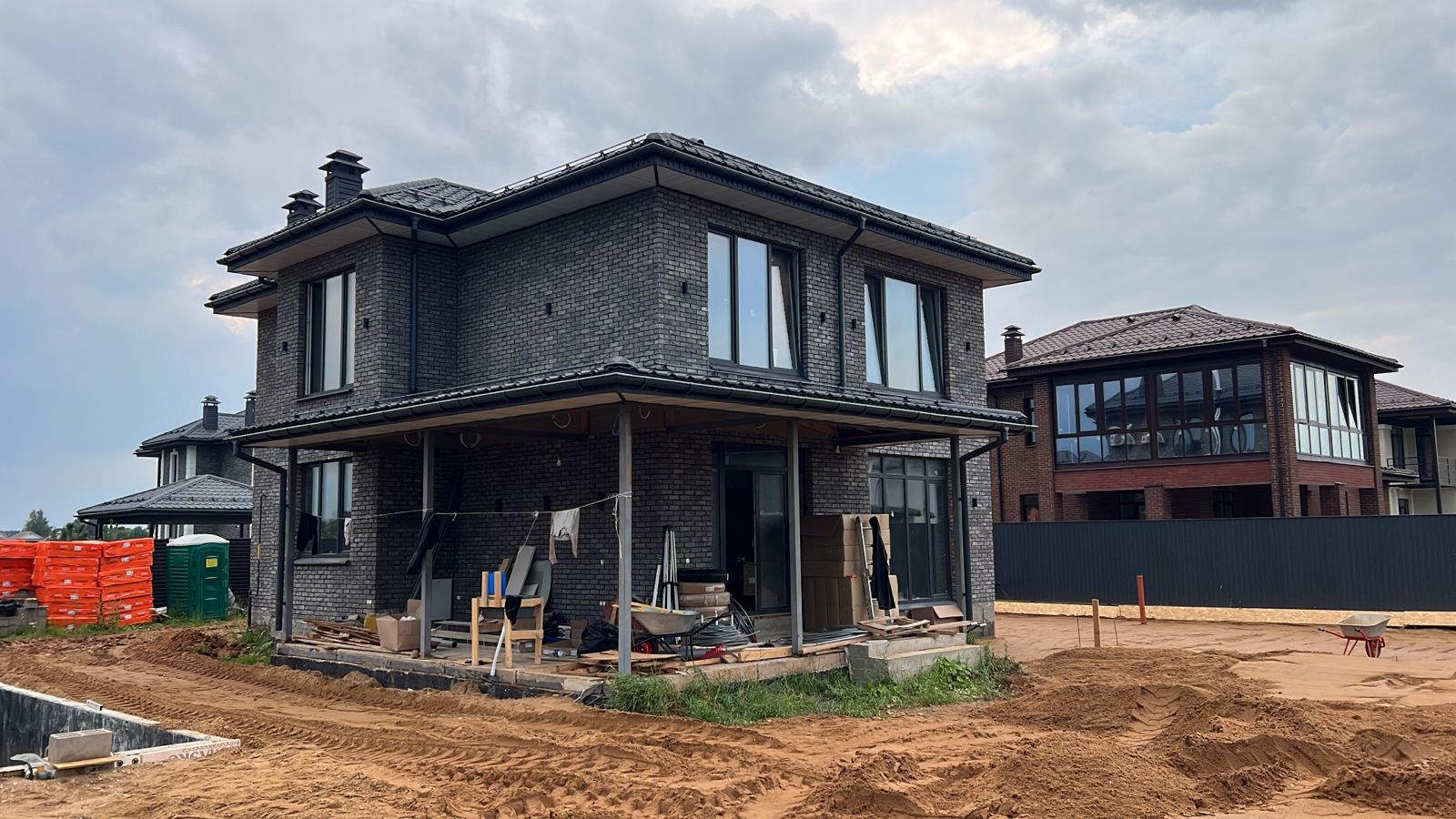 Фасад готового проекта