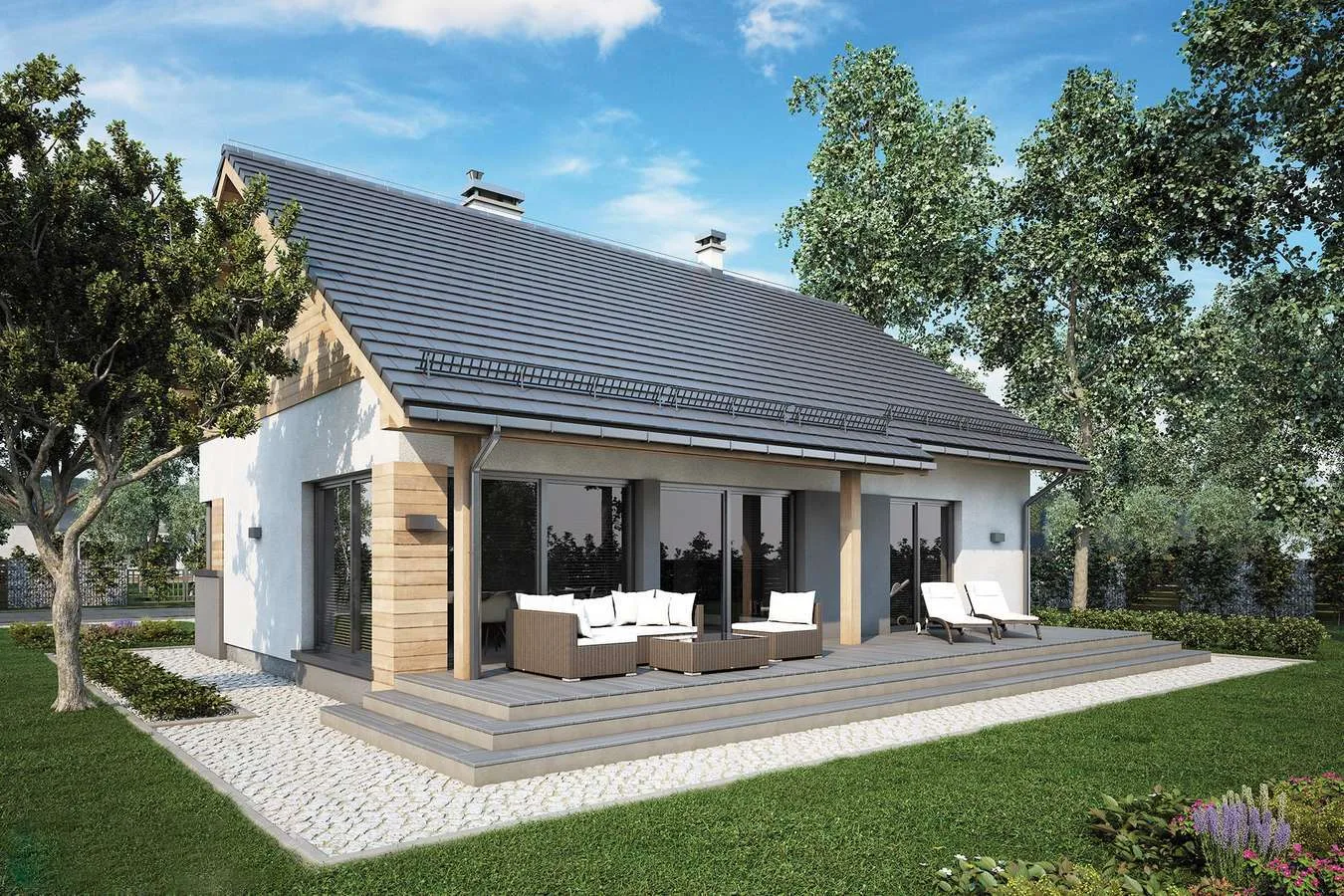 Проект дома D1108