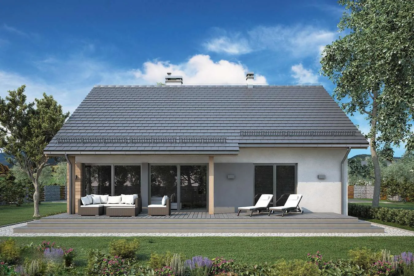 Проект дома D1108 - изображение 2