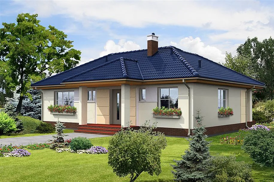 Проект дома D543 - изображение 2