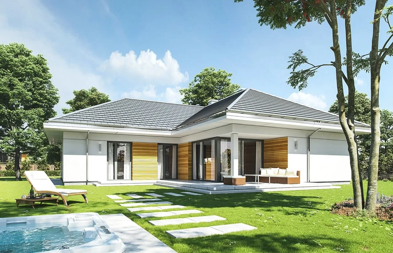 Проект дома D380 - изображение 2