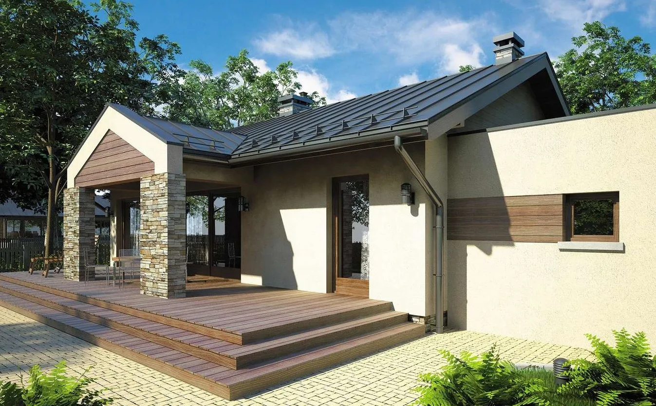 Проект дома D1103 — 149,5 м² - изображение 2