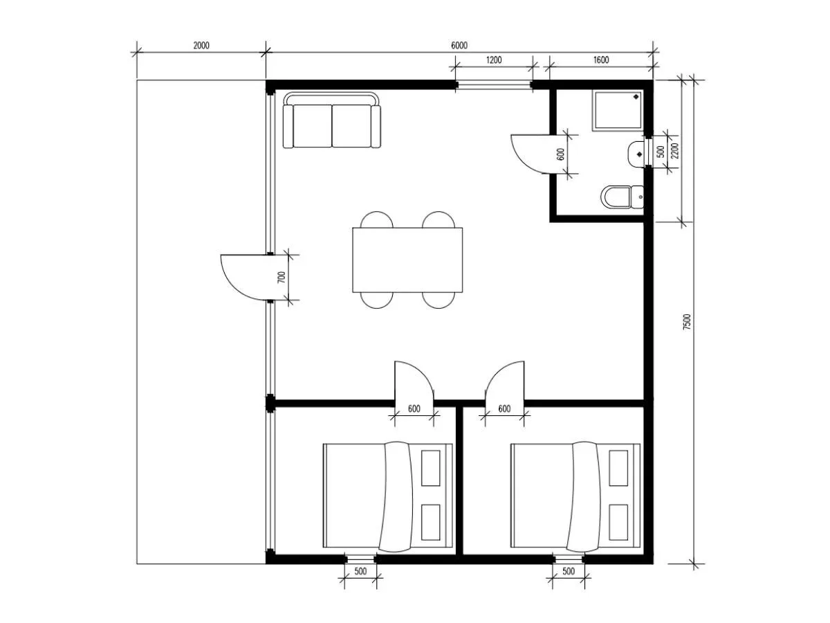 Модульный дом Д-46 - изображение 5