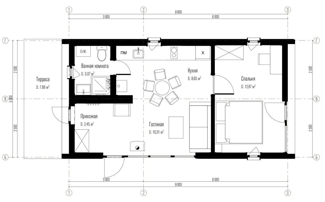 Модульный дом С-37 - изображение 5