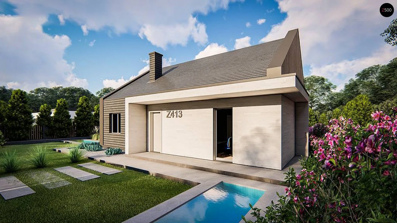 Проект дома Z413 - изображение 2