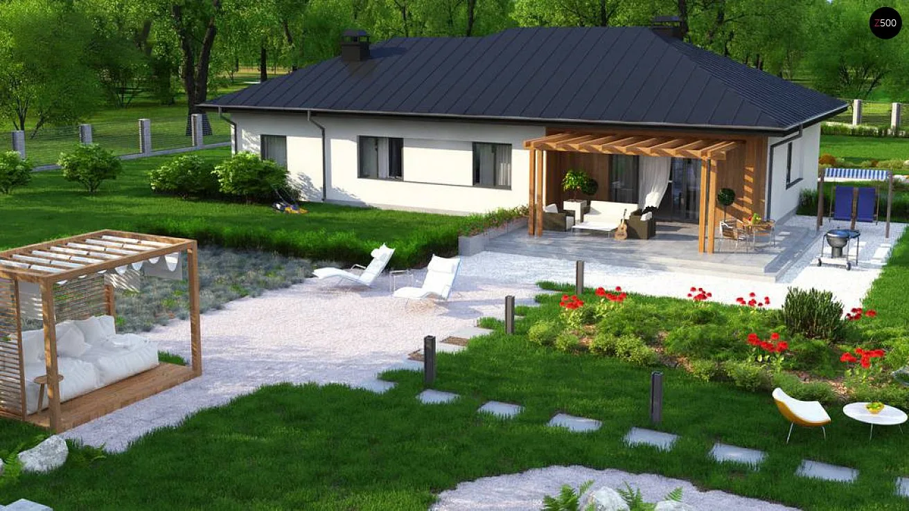 Проект дома Z176 GP