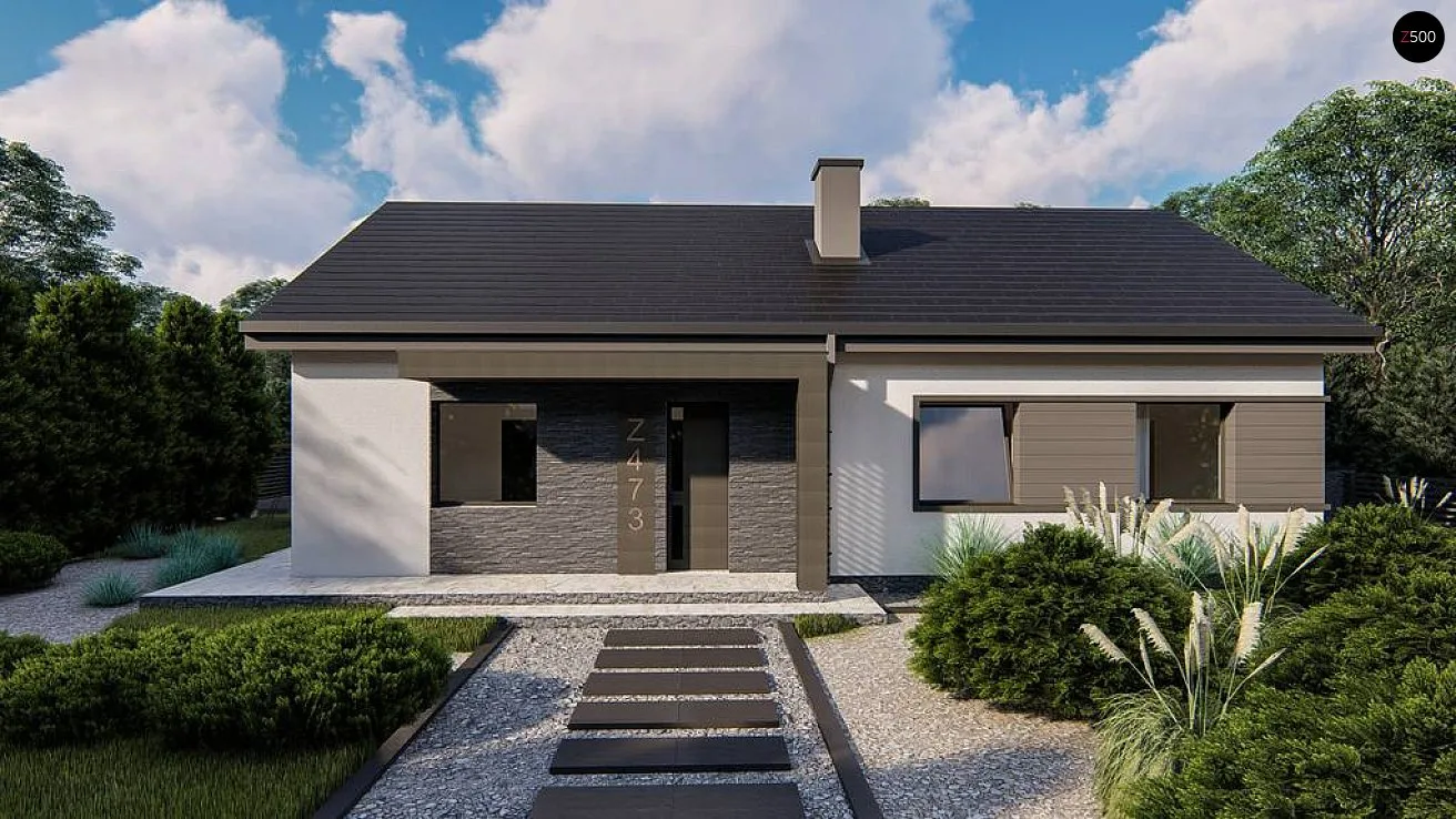 Проект дома Z473 — 100,9 м² - изображение 2