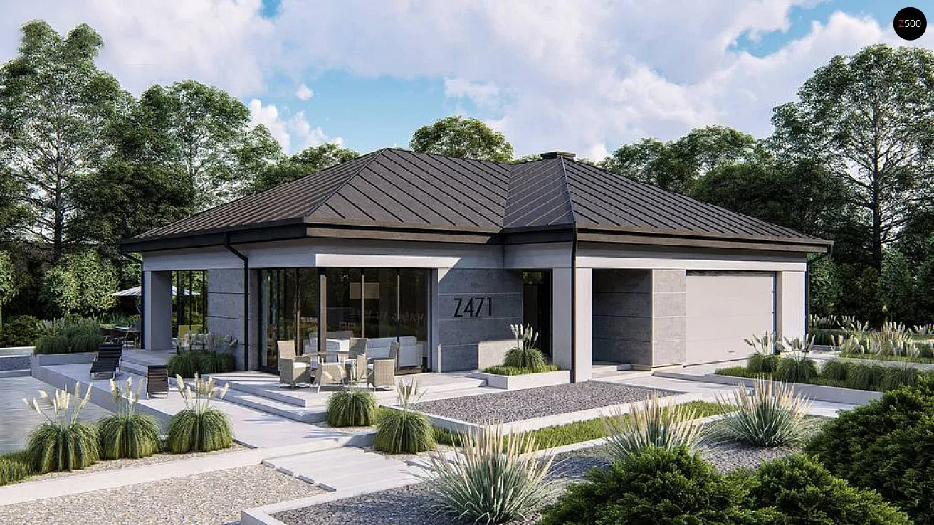 Проект дома Z471 - изображение 2