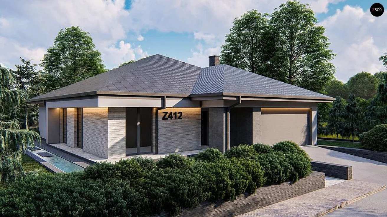 Проект дома Z412 - изображение 2