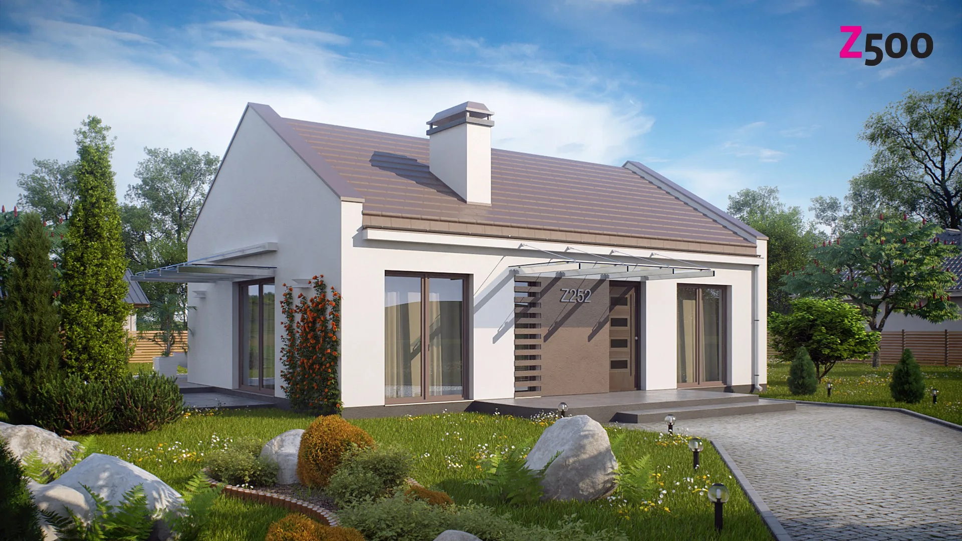 Проект дома Z252