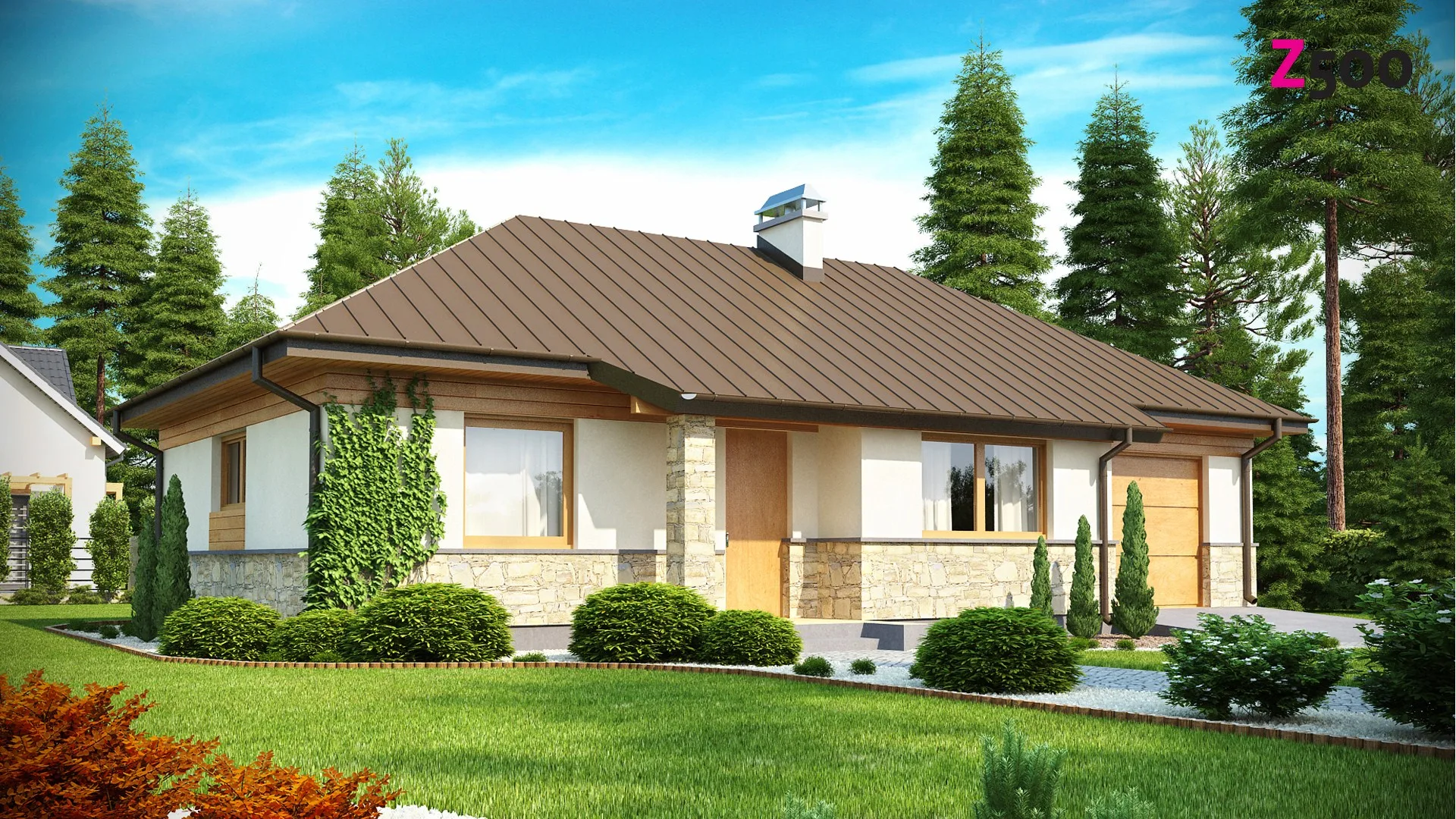 Проект дома Z151