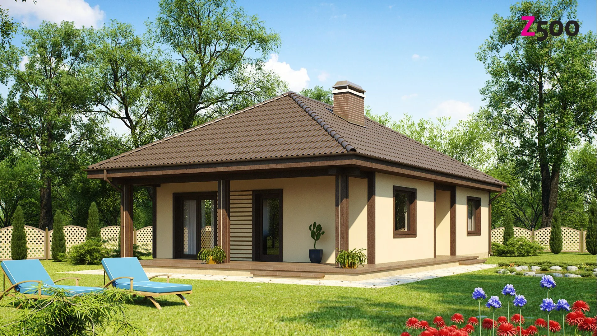 Проект дома Z55