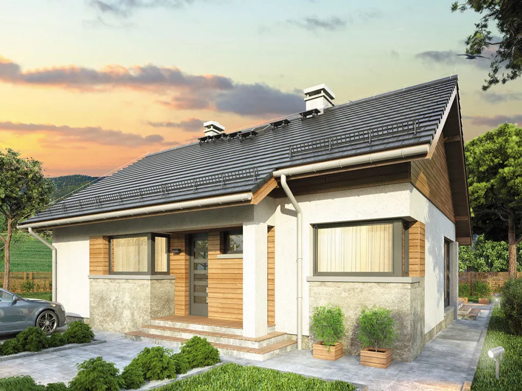 Проект дома D650