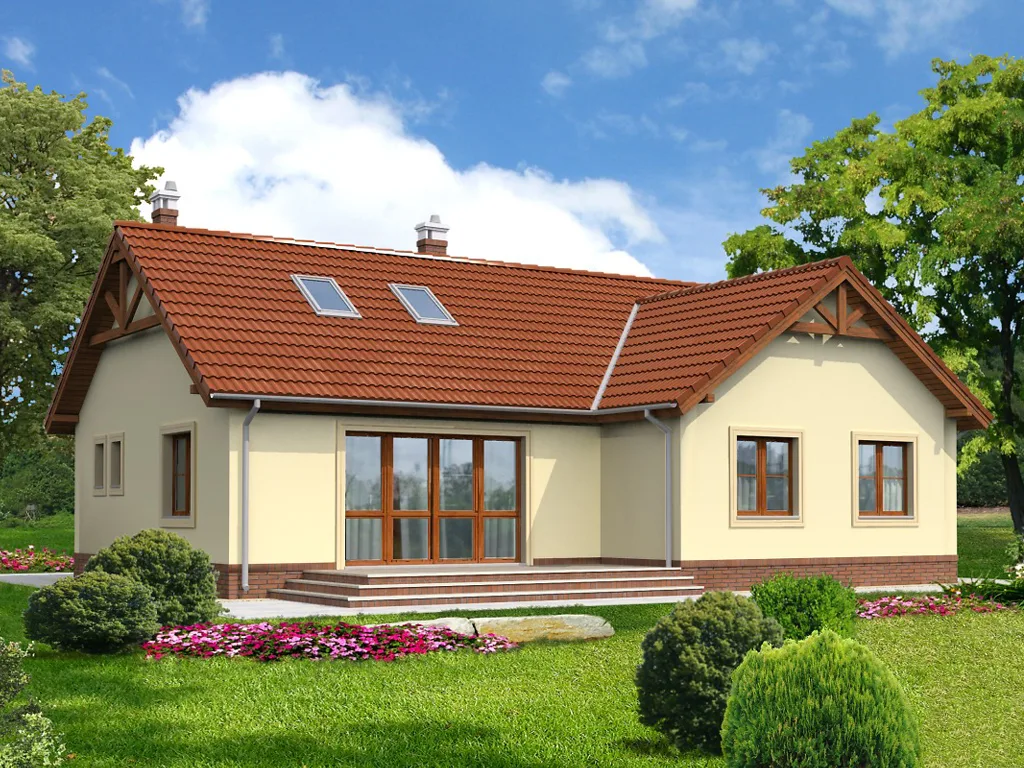 Проект дома D677