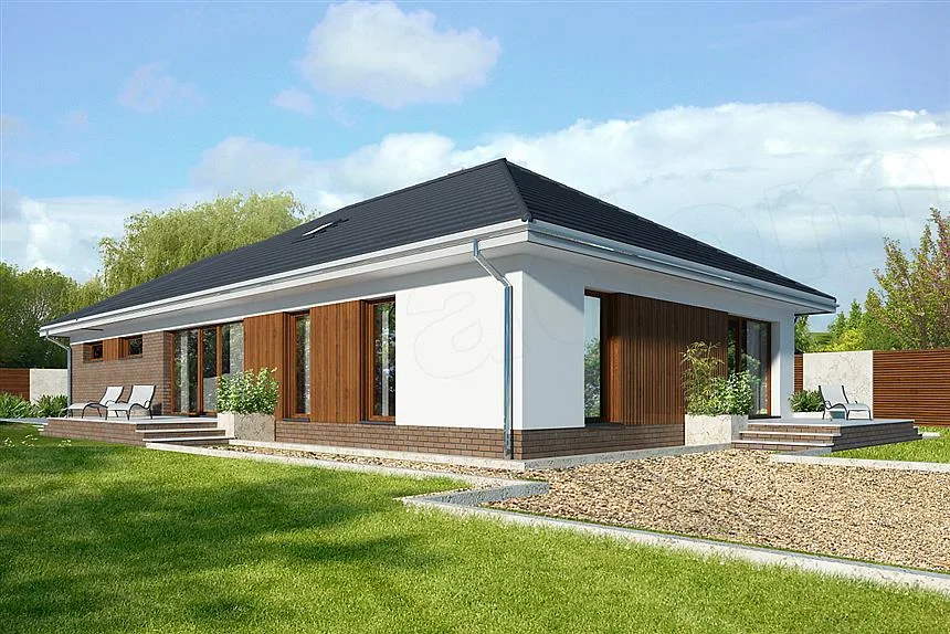 Проект дома D154 - изображение 2