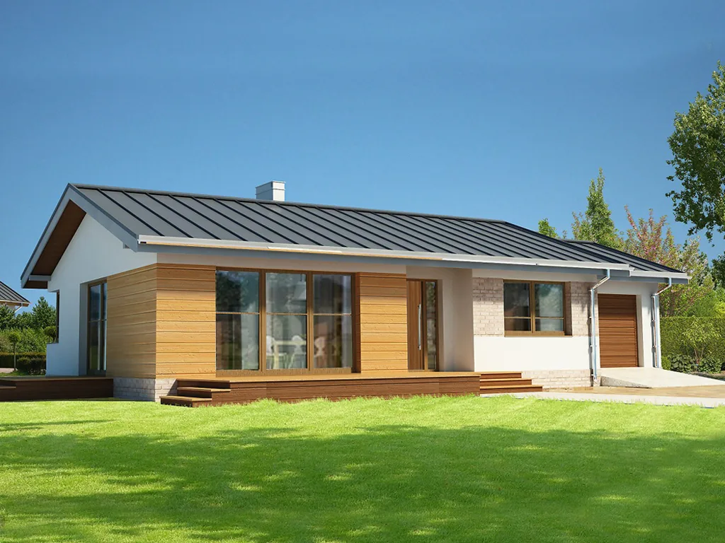 Проект дома D417