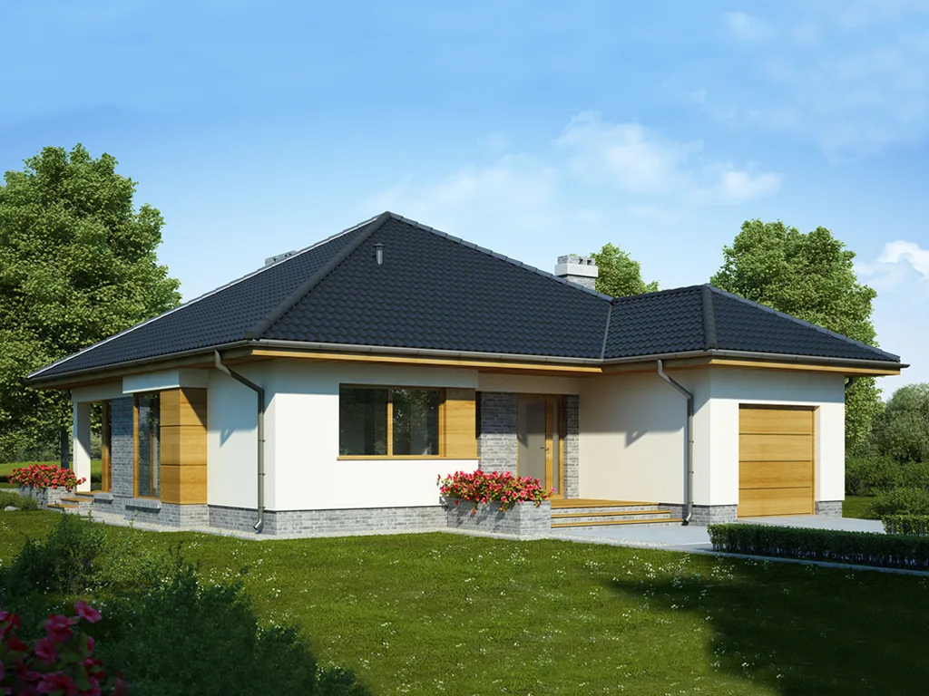 Проект дома D745