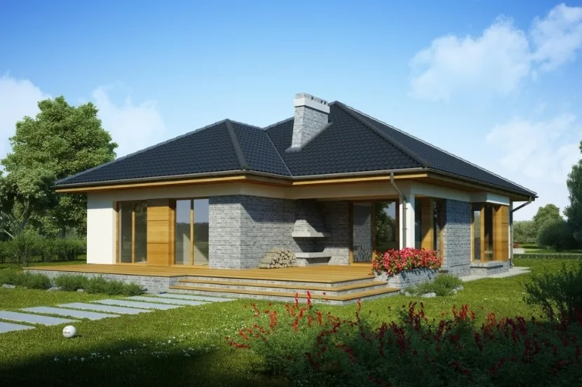 Проект дома D745 - изображение 2