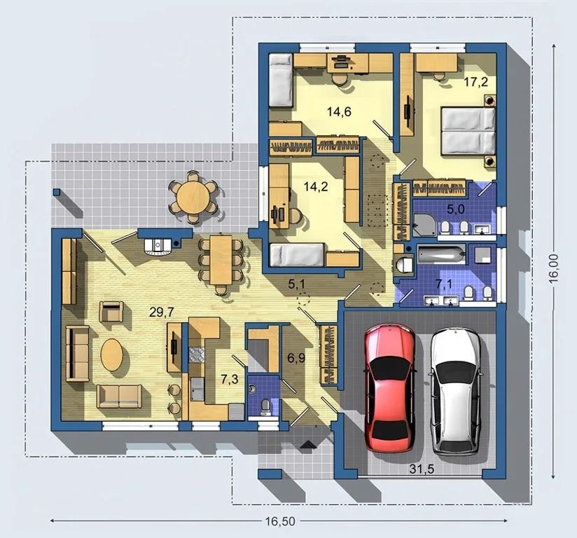 Проект дома D170 - изображение 2